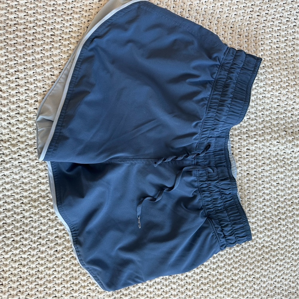 Lululemon Athletica Blue Reversible Shorts